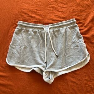 Forever 21 Light Gray Athletic Shorts
